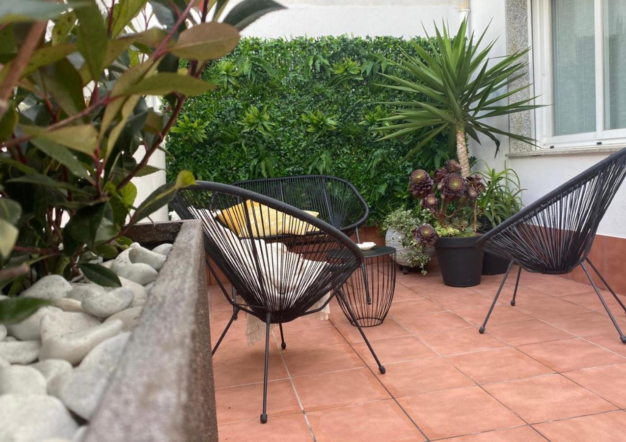 Apartamento Plaza Del Parque Vilanova de Arousa Exterior foto